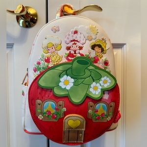 Loungefly Strawberry Shortcake Scented Mini Backpack NWT